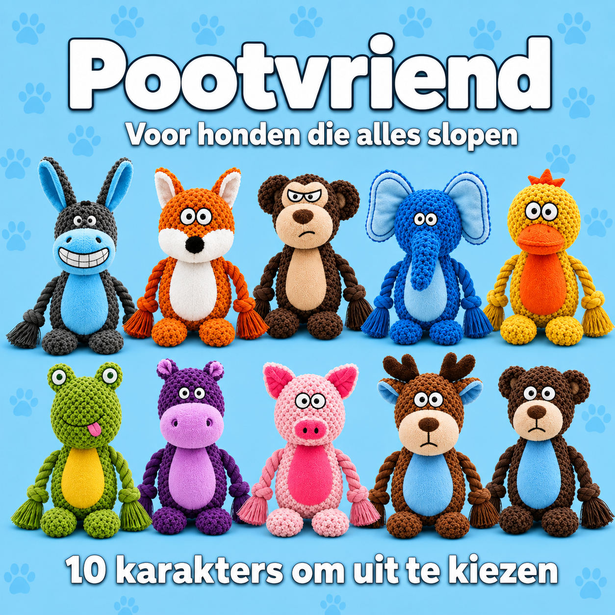 Plushies – Ontworpen voor viervoeters die alles slopen