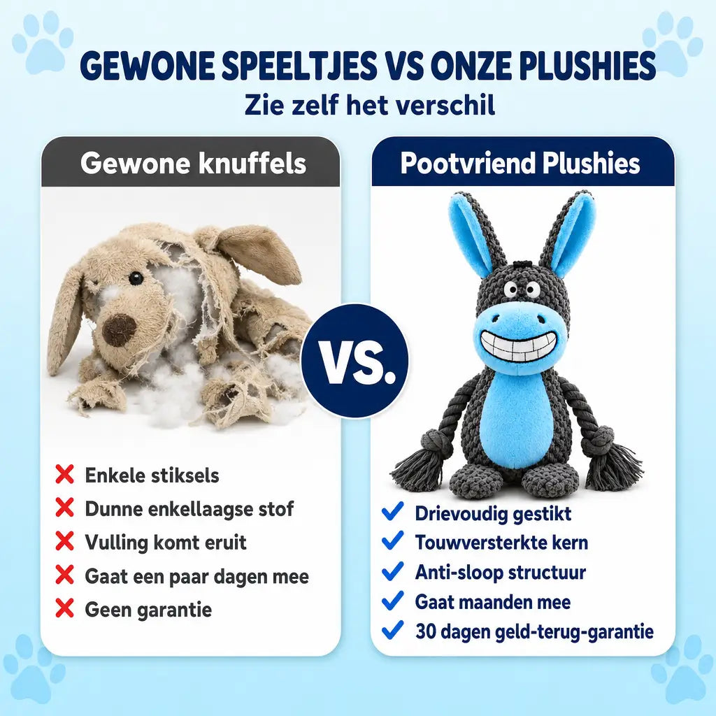 Plushies – Ontworpen voor viervoeters die alles slopen